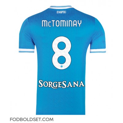 SSC Napoli Scott McTominay #8 Hjemmebanetrøje 2025-26 Kortærmet SSC Napoli Scott McTominay #8 Hjemmebanetrøje 2025-26 Kortærmet